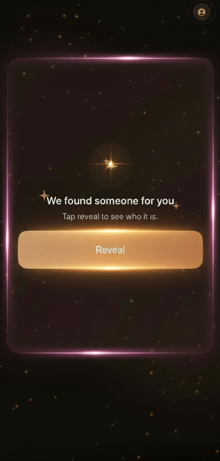 Lanya match reveal screen